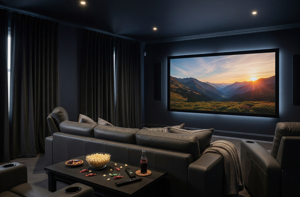 The Best Window Coverings for Home Theaters and Media Rooms.